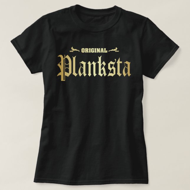 Camiseta Placas divertidas originales de planksta planster  (Diseño del anverso)
