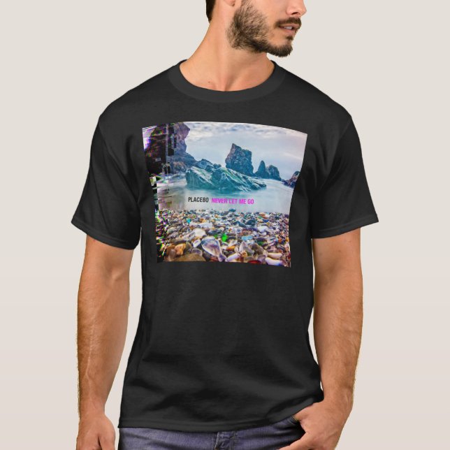 Camiseta Placebo Nunca Me Deja Ir Esencial  (Anverso)