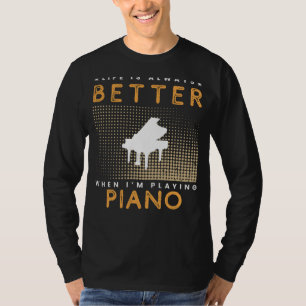 Camiseta Placer Piano: Sorprender el acorde de la vida perf