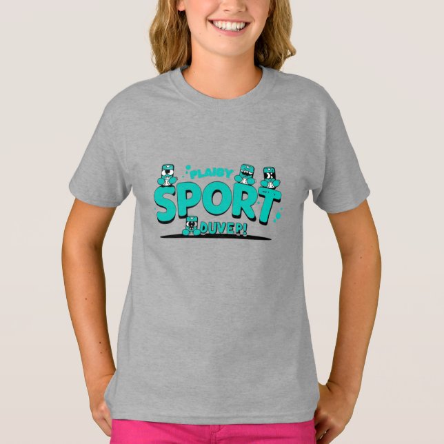 Camiseta Plaiby Sport Personalizado Tee (Anverso)