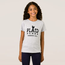 Plaid Acres - niños tee