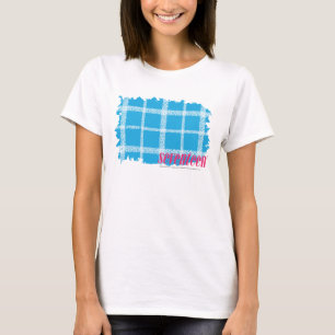 Camiseta Plaid Aqua 4