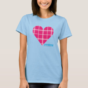 Camiseta Plaid Magenta 2