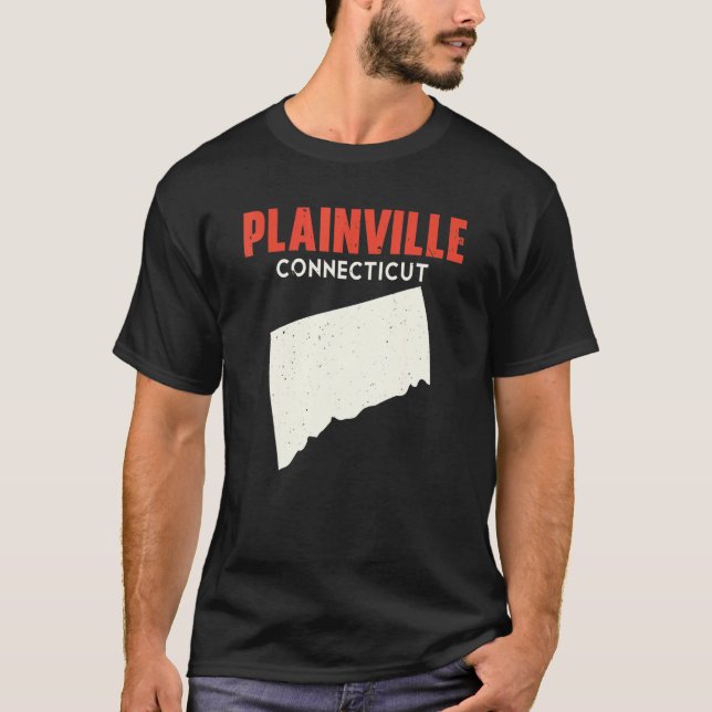 Camiseta Plainville Connecticut Estados Unidos (Anverso)