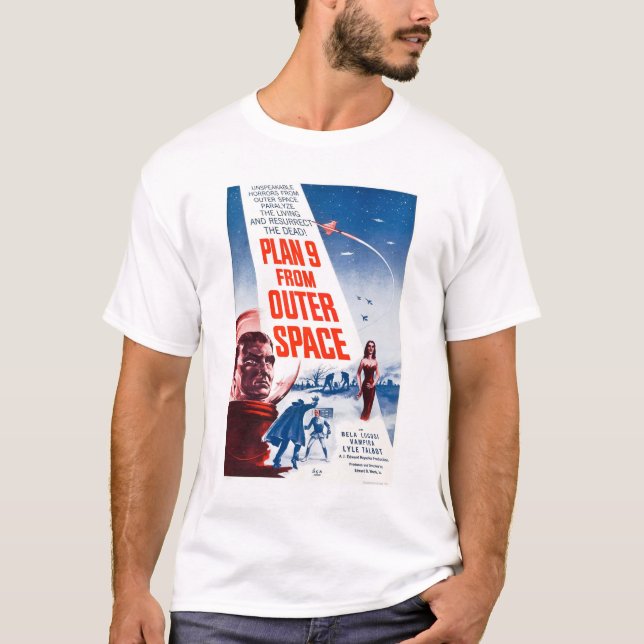 Camiseta Plan 9 del espacio exterior (Anverso)