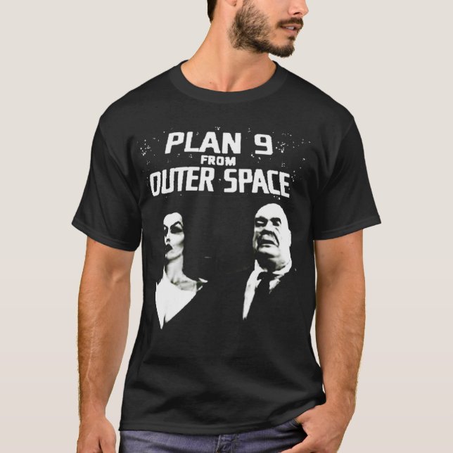 Camiseta Plan 9 del espacio exterior (Anverso)
