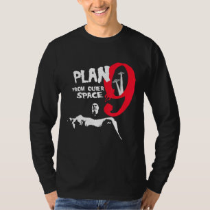Camiseta Plan 9 Del Tributo De Clay, Inspector Del Espacio 
