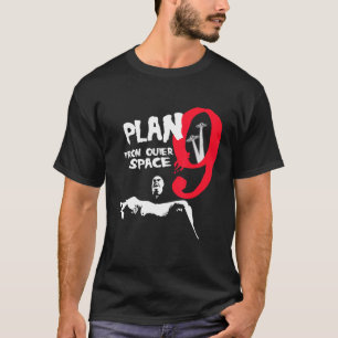 Camiseta Plan 9 Del Tributo De Clay, Inspector Del Espacio