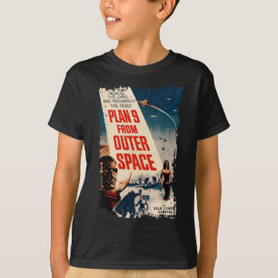 Camiseta Plan 9 desde el espacio exterior Vintage Sci Fi