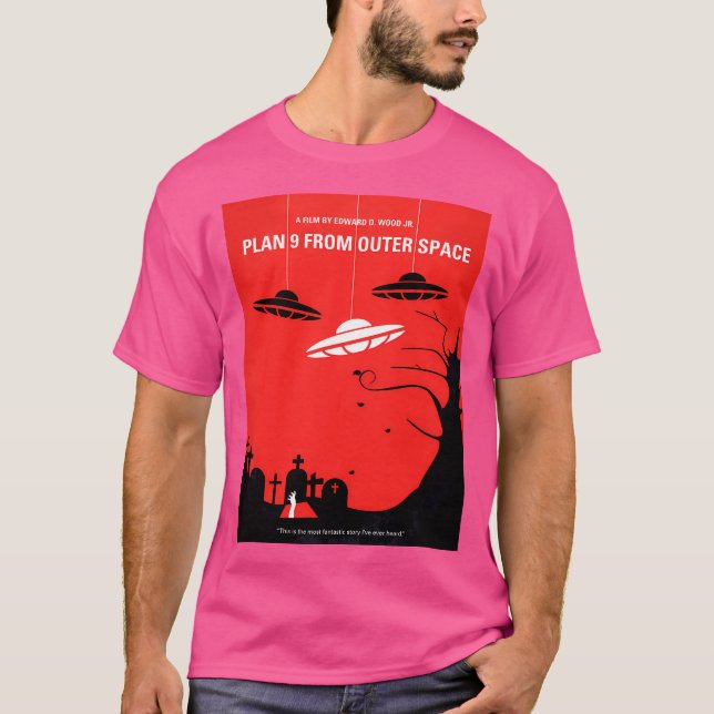Camiseta Plan 9 desde el espacio ultraterrestre (Anverso)