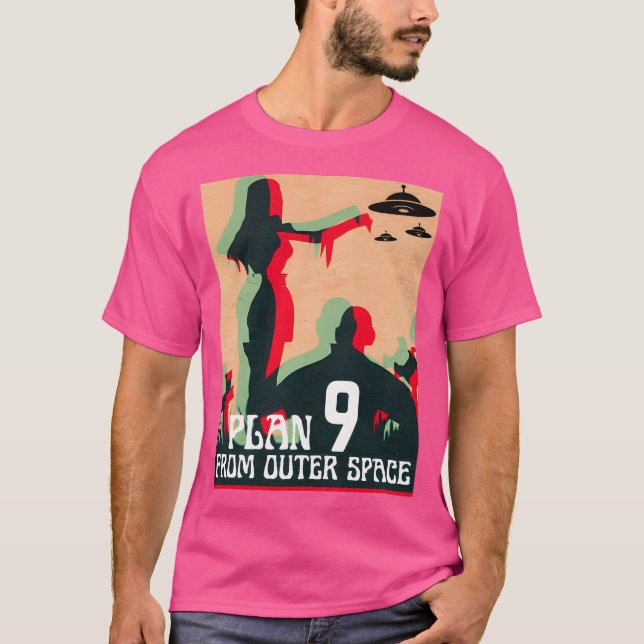 Camiseta Plan 9 desde el espacio ultraterrestre (Anverso)