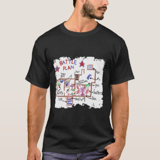Camiseta Plan de batalla en casa a mano amanecer solo