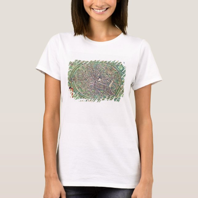 Camiseta Plan de Brujas, de 'Civitates Orbis Terraru (Anverso)