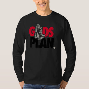 Camiseta Plan de Dioses Rojos de Fuego Manos de Oración Sne