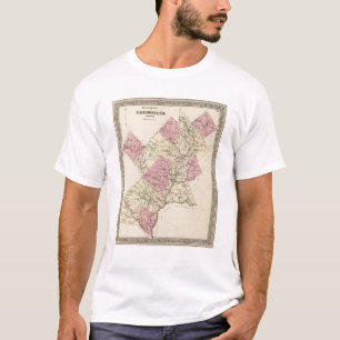 Camiseta Plan de esquema de Caledonia Company en Vermont