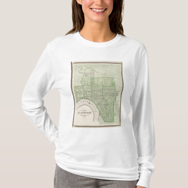 Camiseta Plan de Evansville, Vanderburgh Co (Anverso)