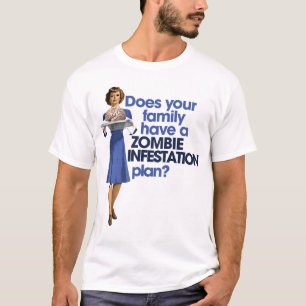 Camiseta Plan de Infestación Zombie