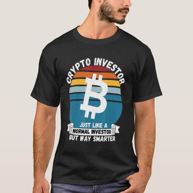 Camiseta Plan de inversor criptográfico B Hodl Blockchain c (Anverso)