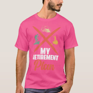 Camiseta Plan de Jubilación Camping Rock Climbing Bote Pesc
