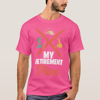 Camiseta Plan de Jubilación Camping Rock Climbing Bote Pesc