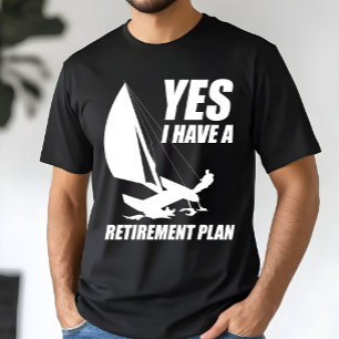 Camiseta Plan de Jubilación Capitán de Navegación de Trapez