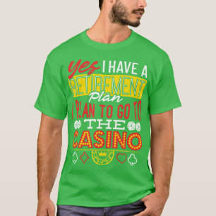 Camiseta Plan de jubilación Casino boy