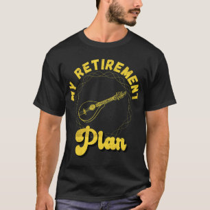 Camiseta Plan de Jubilación de Camisas Mandolin Lover Playe
