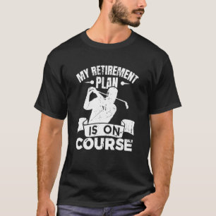 Camiseta Plan de Jubilación de Golf Retirado Golf Senior Pl