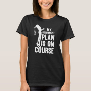 Camiseta Plan de Jubilación de Jugador de Tenis Retirado