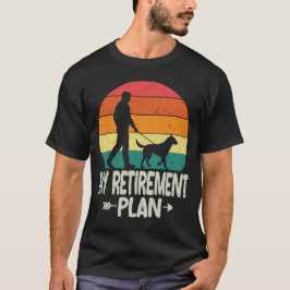 Camiseta Plan de Jubilación de Perro Jubilado 2026 Perro Fu