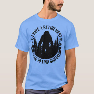 Camiseta Plan de Jubilación de Silhouette Sasquatch