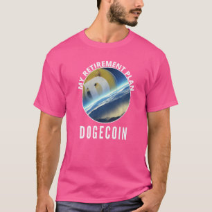 Camiseta Plan De Jubilación Doge Dogecoin A La Percha Diver
