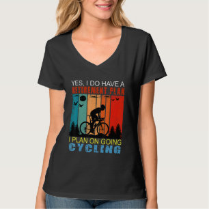 Camiseta Plan de jubilación Eslogan puesta de sol retro Pl