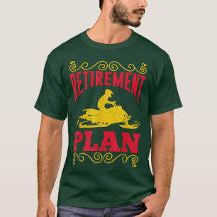 Camiseta Plan De Jubilación Esquí De Nieve Invernal Para Ho
