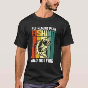 Camiseta Plan de jubilación para hombres Retro de pesca 1
