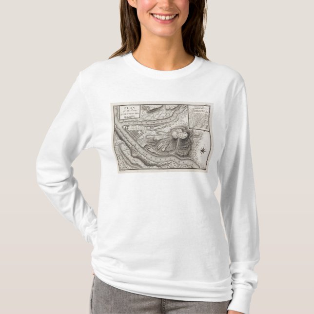 Camiseta Plan de la ciudad de Pittsburg (Anverso)