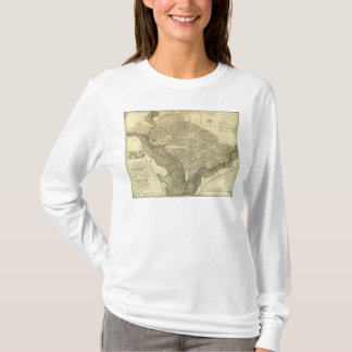 Camiseta Plan de la ciudad de Washington