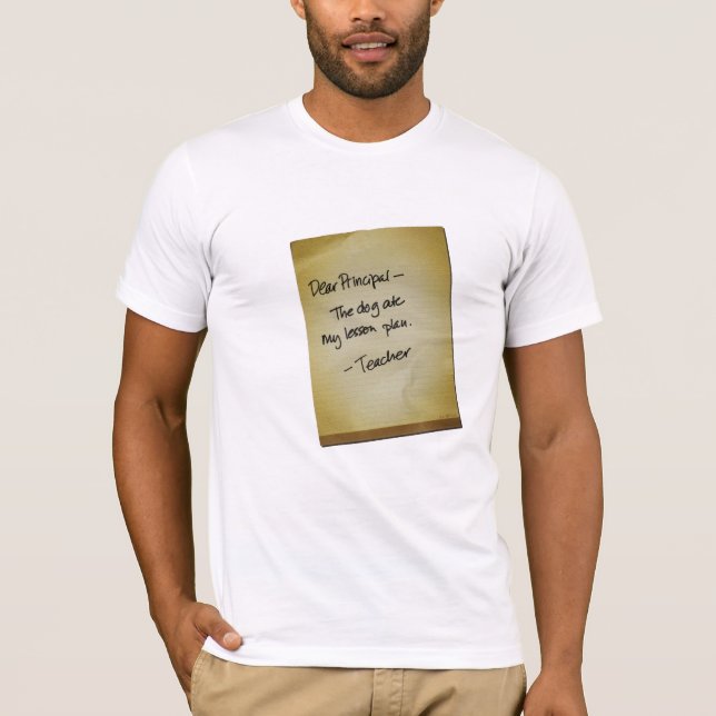 Camiseta Plan de lección (Anverso)