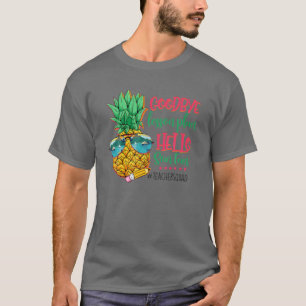 Camiseta Plan De Lecciones De Adiós Y Hola Suntan Summer Vo