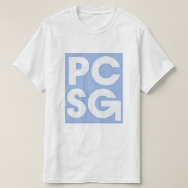 Camiseta plan de PCSG (Diseño del anverso)