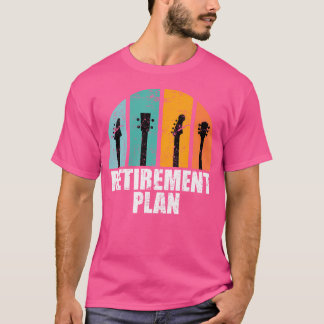 Camiseta Plan de Pensiones de Música Alquiler de guitarra a