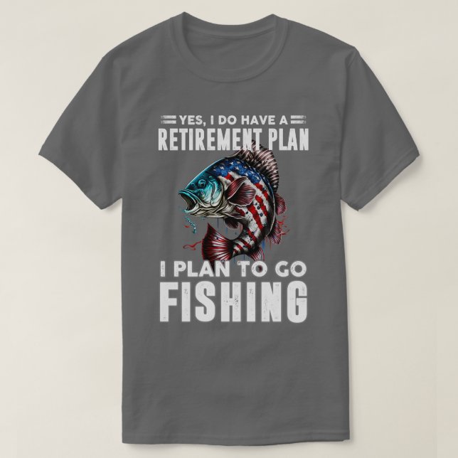Camiseta Plan de pesca 7 (Diseño del anverso)