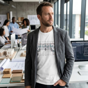 Camiseta Plan de Plano Arquitectónico