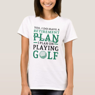 Camiseta Plan de retiro Golf