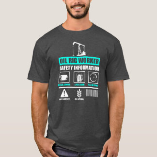 Camiseta Plan de trabajo para plataformas petrolíferas