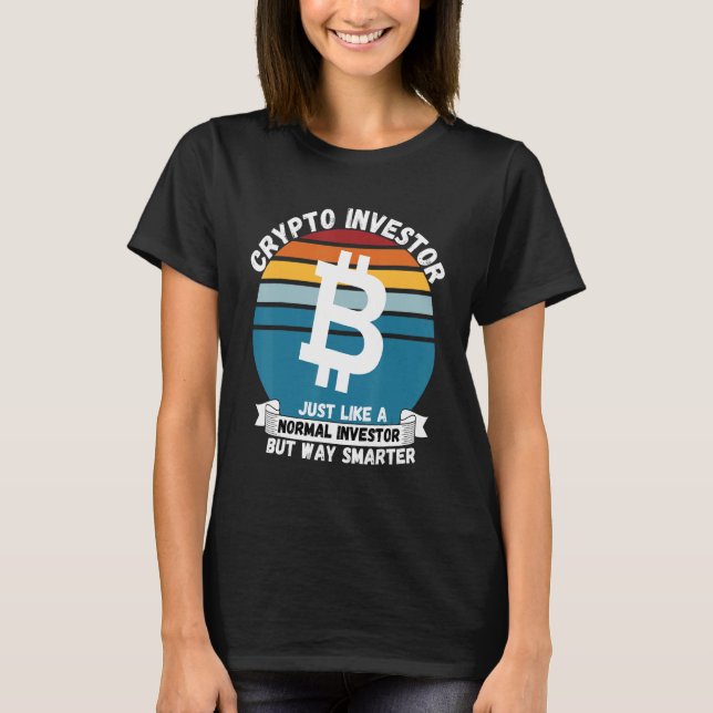 Camiseta Plan del inversor de criptomonedas B Hodl Crypto B (Anverso)