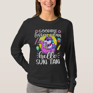 Camiseta Plan Hello Sun Tan El Último Día De La Escuela