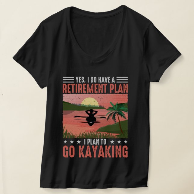 Camiseta Plan Kayak de Jubilación (Distribución )