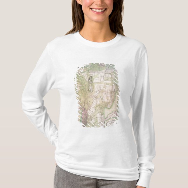 Camiseta Plan militar de Newport, 1777 (Anverso)