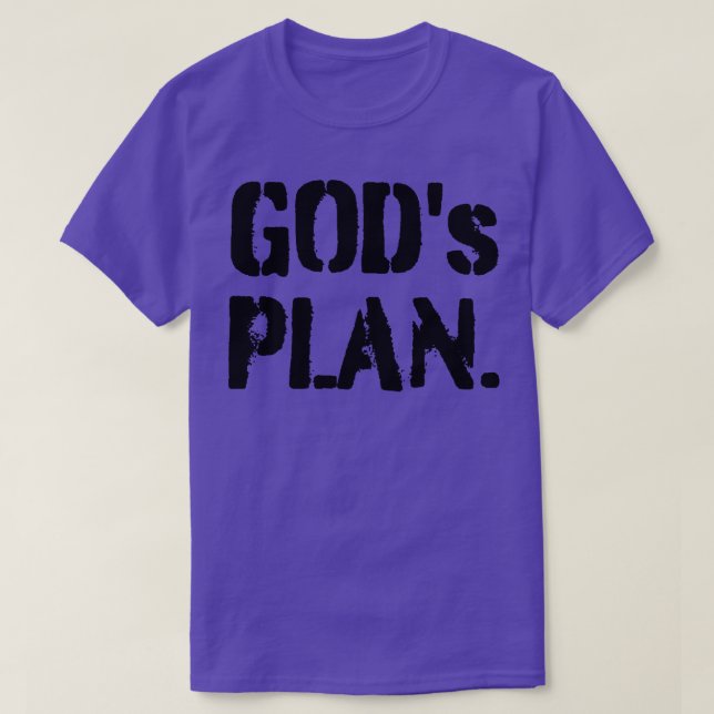 Camiseta Plan para los dioses (Diseño del anverso)
